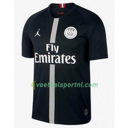 Paris Saint-Germain Jodan Zwart Third Shirt 2018-19